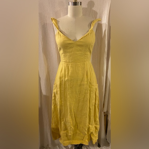 REFORMATION LINEN DRESS - Picture 4 of 5